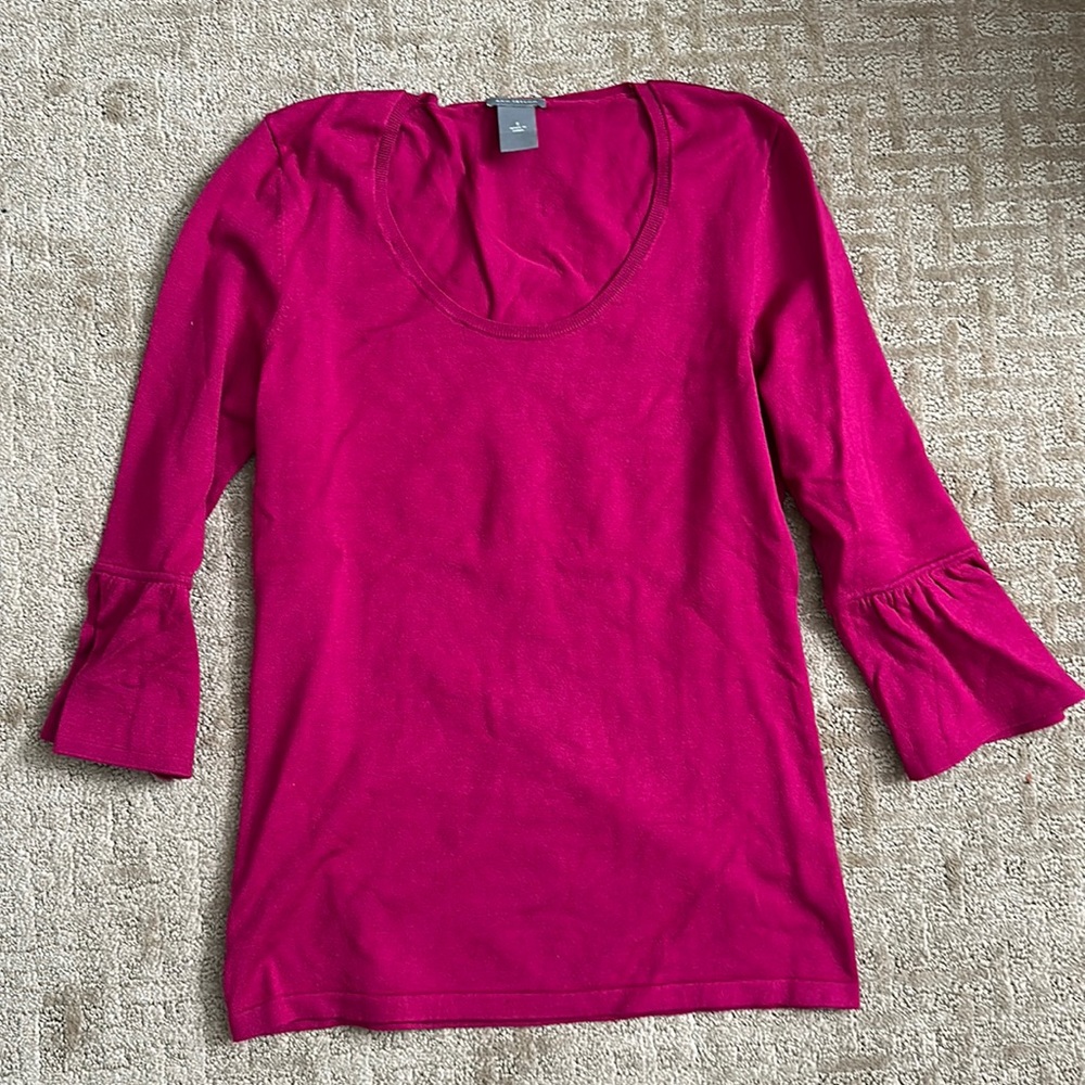 Ann Taylor Fuchsia Sweater